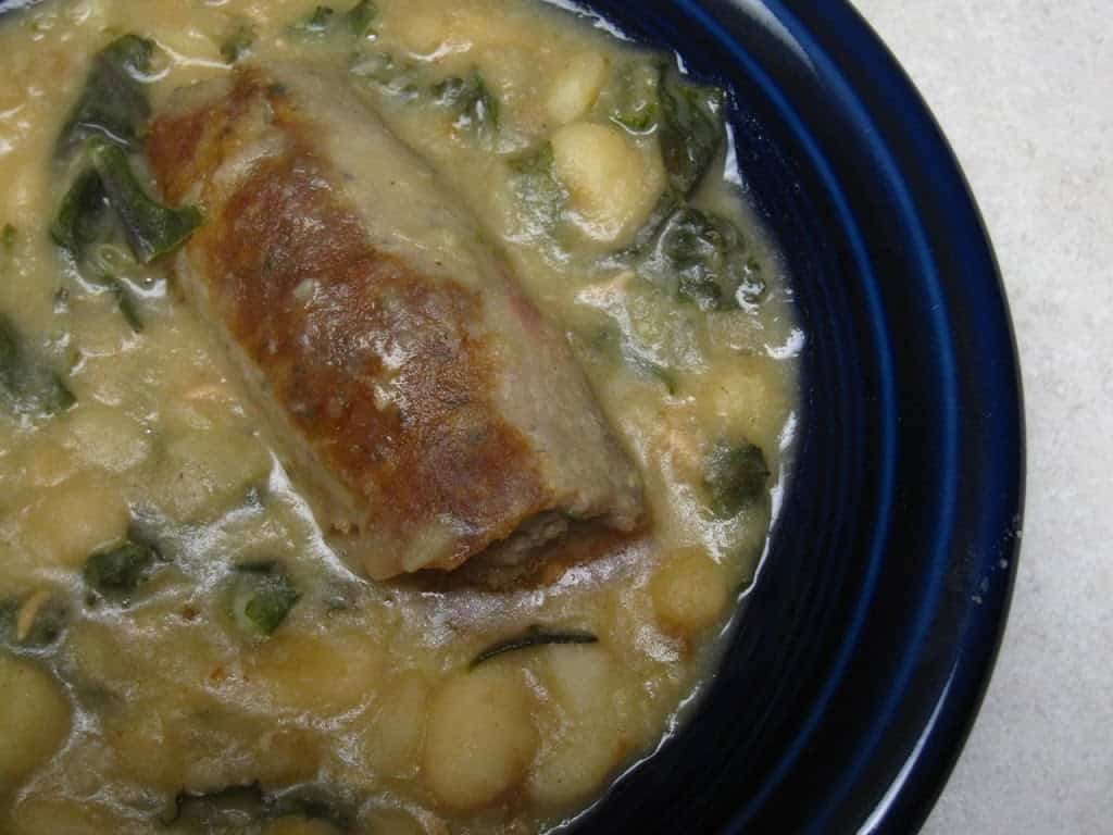 Slow Cooker White Beans With Greens And Italian Sausage Dadcooksdinner,Reglazing Bathtub Before And After