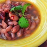 Pressure Cooker Pinto Beans in a Tex-Mex Broth