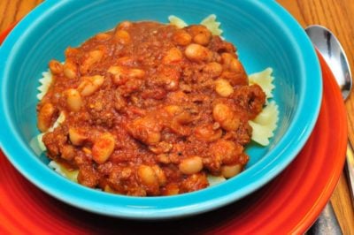 Pressure Cooker Turkey Chili with Chorizo and Pinto Beans