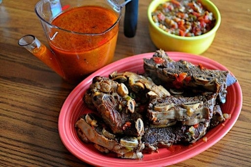 Pressure Cooker Short Ribs Mexican Style