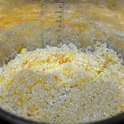 Pressure Cooker Risotto with Goat Cheese | DadCooksDinner.com