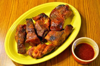 Grill Smoked Pork Western Ribs - DadCooksDinner