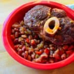 Pressure Cooker Beef Shank and Anasazi Beans | DadCooksDinner.com