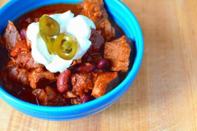 Pressure Cooker Pork Chili with Beans