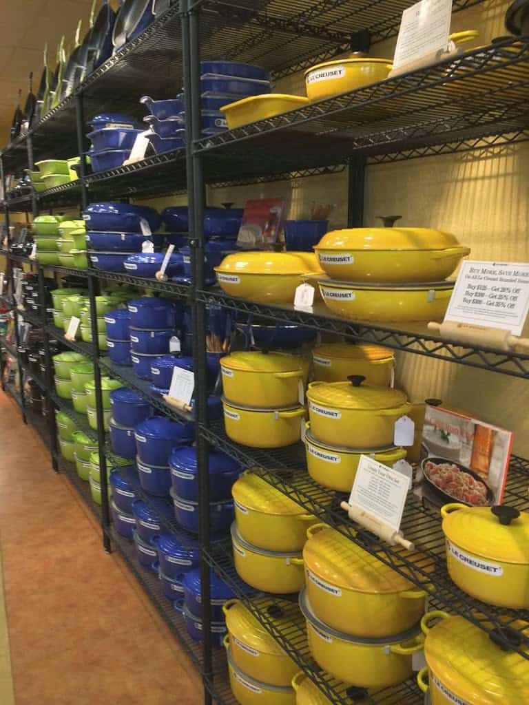 What you can buy at a Le Creuset outlet - Joy Della Vita