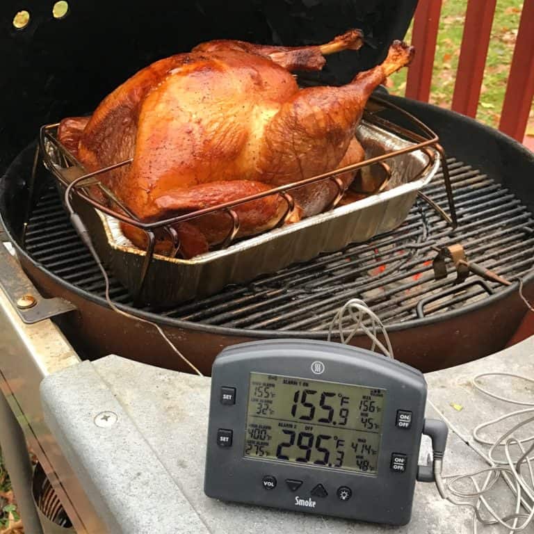Grilled Turkey in Dry Brine | DadCooksDinner.com