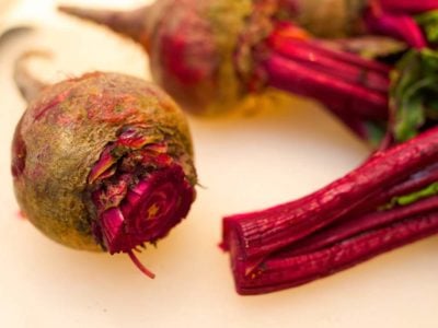 Trimming the beets