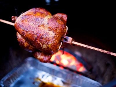 Rotisserie Chicken with Smoked Spanish Paprika Rub