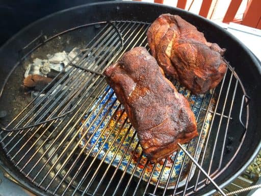 BBQ Pulled Pork on a Kettle Grill (Grilling Basics) | DadCooksDinner.com