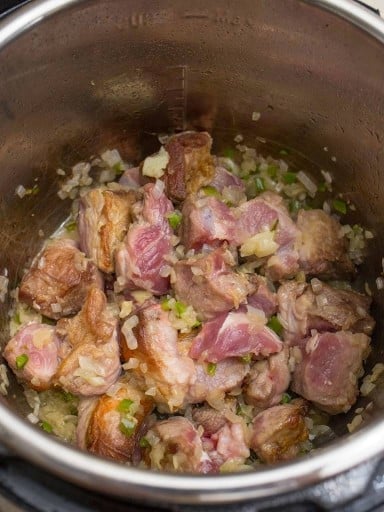 Pressure Cooker Mexican Pork Stew With Summer Vegetables | DadCooksDinner.com