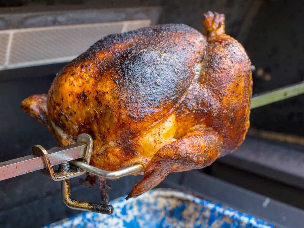 Rotisserie Chicken with Tex-Mex Rub - DadCooksDinner