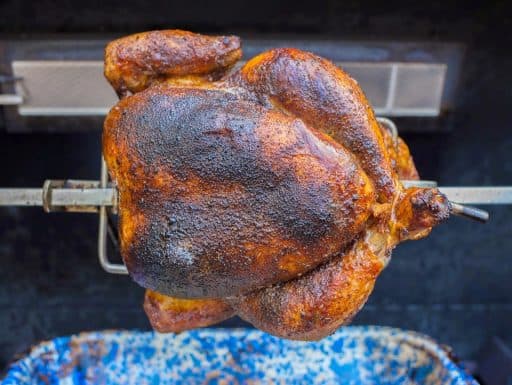 Rotisserie Chicken with Tex-Mex Rub | DadCooksDinner.com