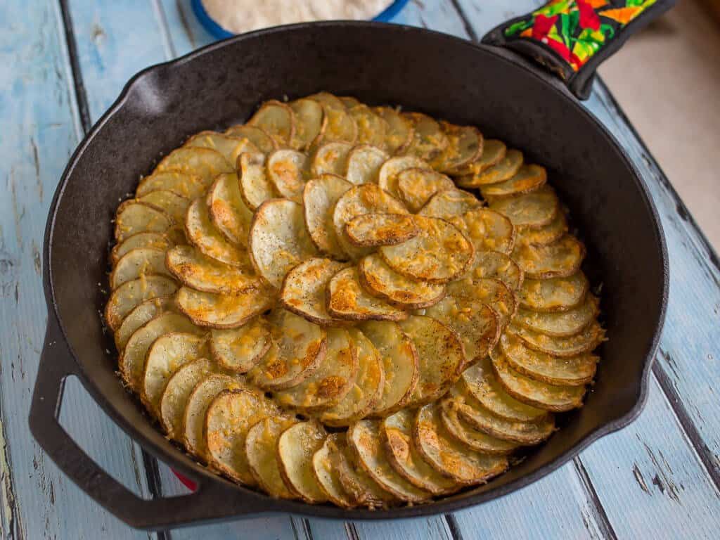 Crispy Cast Iron Skillet Potatoes: Easy Recipe - She Loves Biscotti