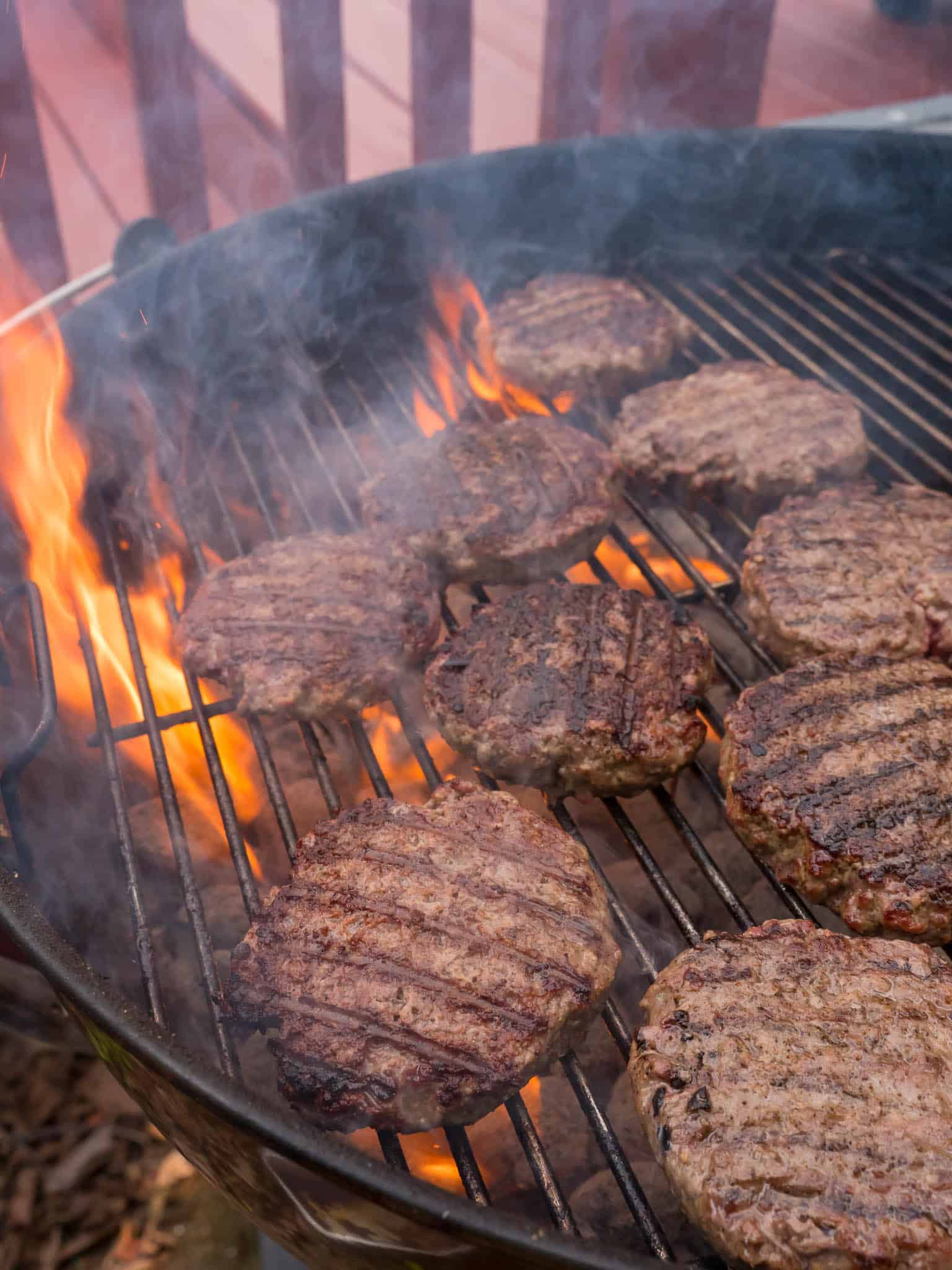 How to Grill Burgers on a Charcoal Grill 