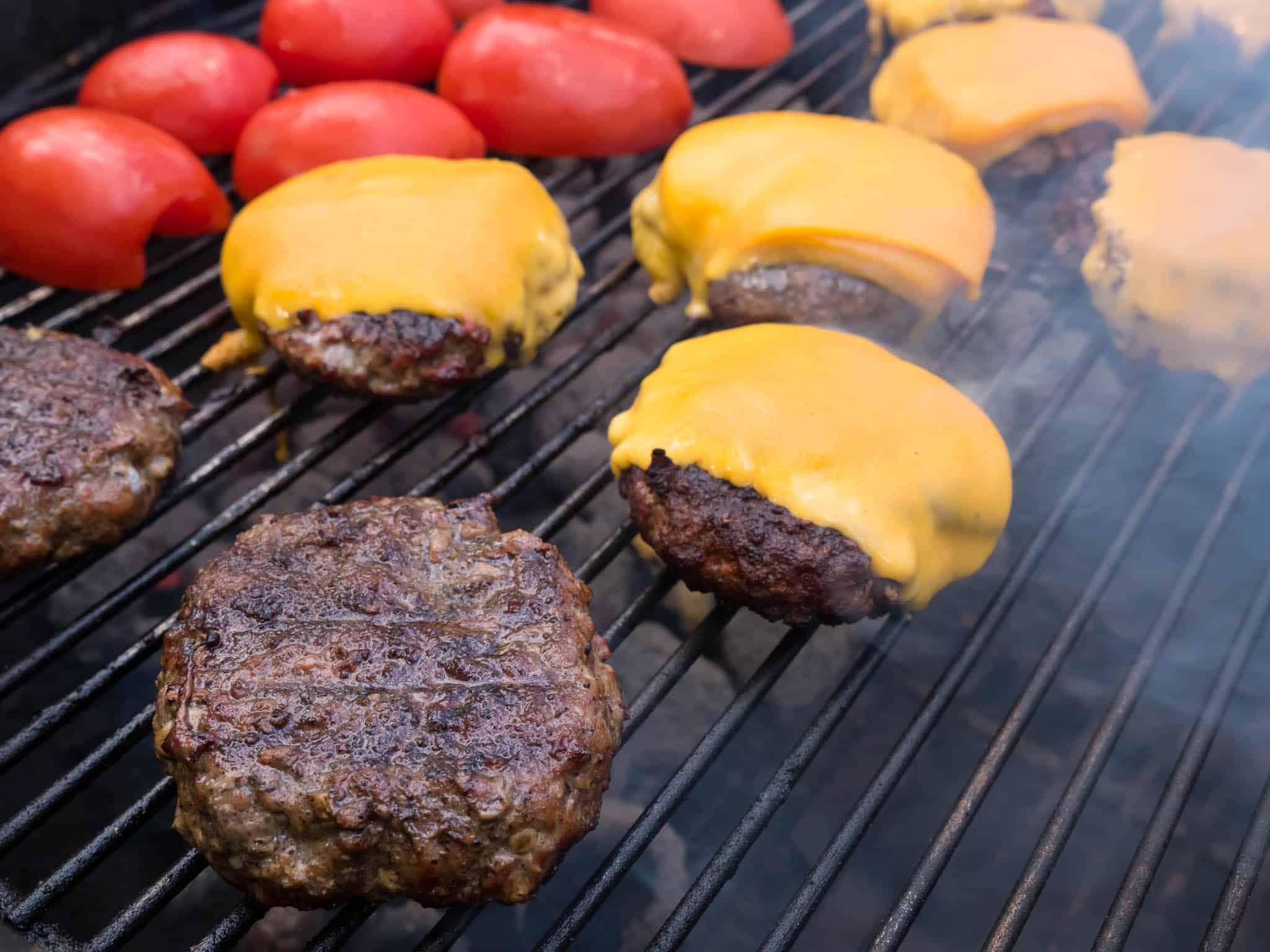 Grilled Cheeseburgers (Grilling Basics) - DadCooksDinner