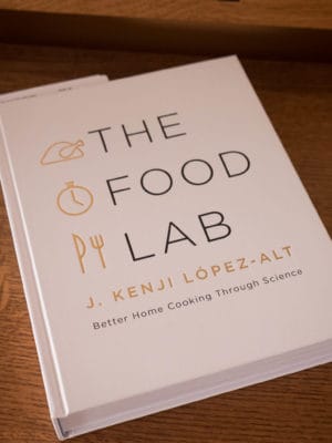The Food Lab cookbook