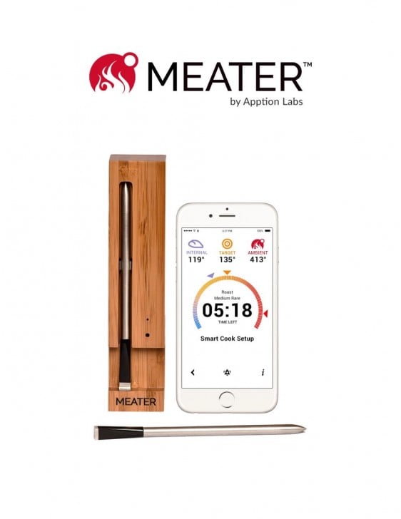 MEATER: The First Truly Wireless Smart Meat Thermometer by Apption Labs —  Kickstarter