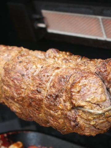 Video: Rotisserie Beef Tenderloin with Horseradish Mustard Crust