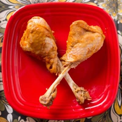 Pressure Cooker State Fair Turkey Drumsticks