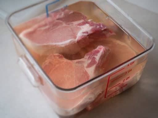Pork Chops in Brine