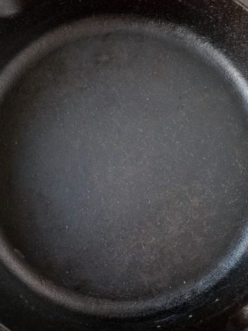 Cast iron needs to be used