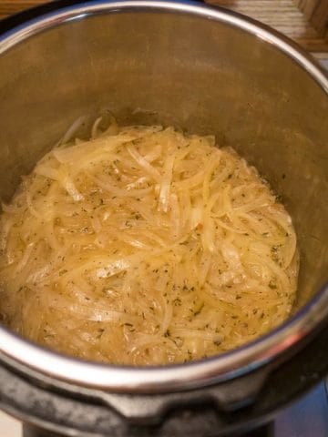 Trying Kenji Alt's pressure cooker caramelized onion technique