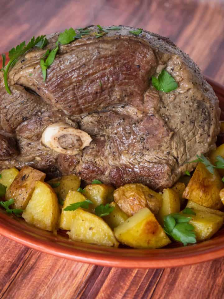 Pressure Cooker Lamb Shanks - DadCooksDinner
