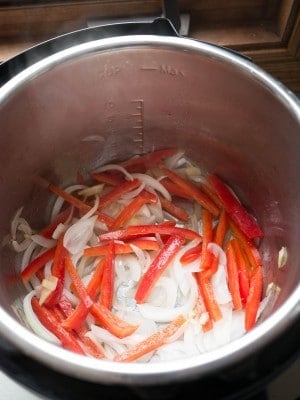 Sauteing the aromatics