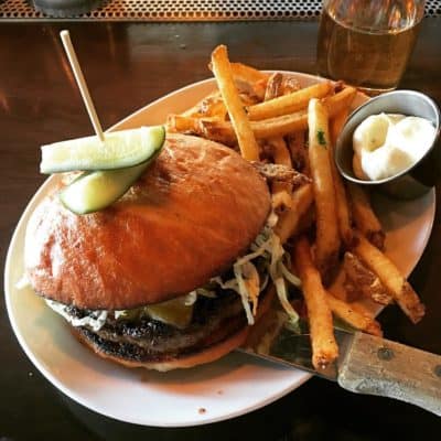 Burger from Copper Corner | DadCooksDinner.com