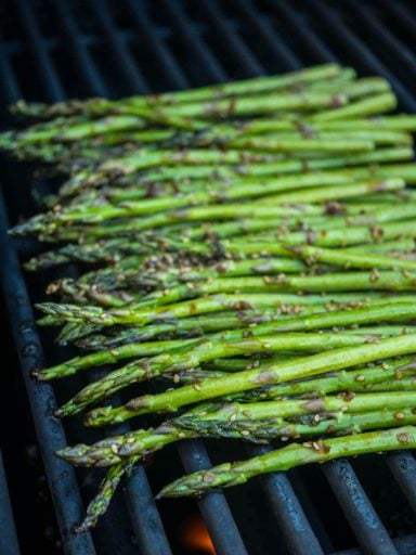 Grilled Teriyaki Asparagus | DadCooksDinner.com