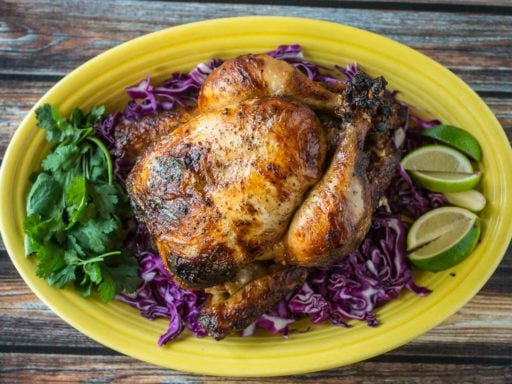 Rotisserie Chicken Pollo Asado | DadCooksDinner.com