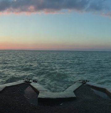 Sunset over Lake Erie 2016