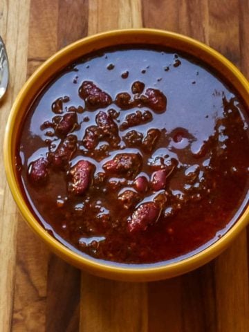 Video - Pressure Cooker Ground Beef and Bean Chili | DadCooksDinner.com