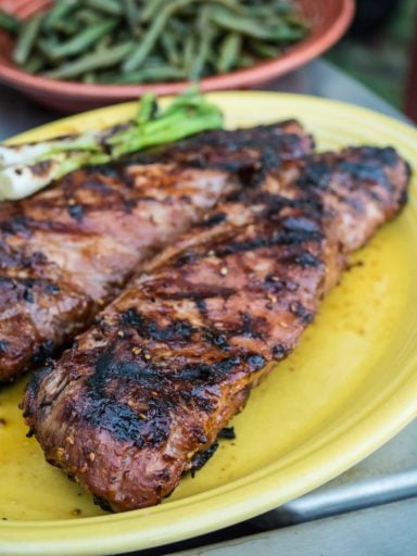 Grilled Teriyaki Pork Tenderloin | DadCooksDinner.com