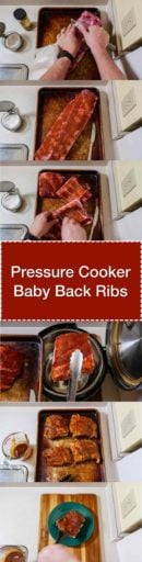 Pressure Cooker Baby Back Ribs | DadCooksDinner.com