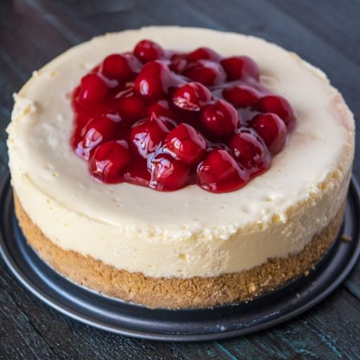 Pressure Cooker New York Cheesecake | DadCooksDinner.com