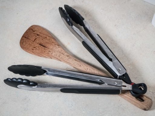 Tongs and Saute Spatula | DadCooksDinner.com