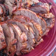 Rotisserie Boneless Leg of Lamb Roast with Greek Brinerade-image