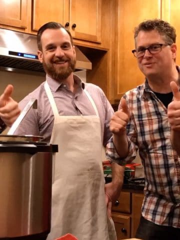 Behind the scenes Time Lapse - Chili Facebook Live Video with Certified Angus Beef | DadCooksDinner.com