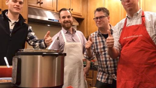 Behind the scenes Time Lapse - Chili Facebook Live Video with Certified Angus Beef | DadCooksDinner.com