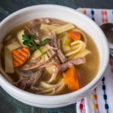 Pressure Cooker Day-After-Thanksgiving Turkey Carcass Soup-image