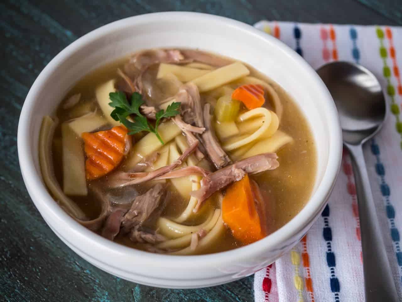 Instant Pot Rotisserie Chicken Gumbo Soup - DadCooksDinner