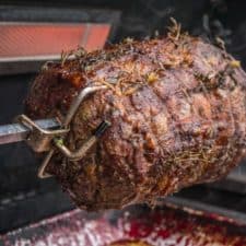 Rotisserie Ribeye Roast with Herb Crust-image