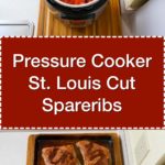 Pressure Cooker St Louis Cut Spareribs | DadCooksDinner.com