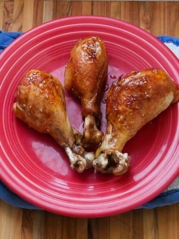 Pressure Cooker Teriyaki Chicken Drumsticks | DadCooksDinner.com