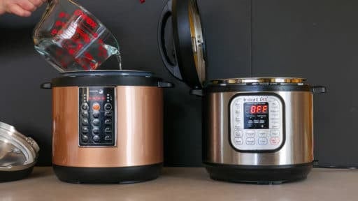 Fagor Lux vs Instant Pot - Pressure Cooking time to pressure showdown | DadCooksDinner.com