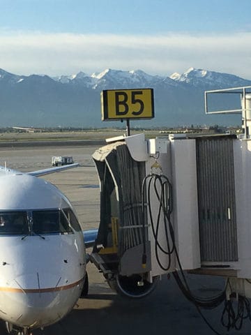 Ready to board in SLC | DadCooksDinner.com