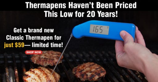 Sale on the Thermoworks Classic Thermapen | DadCooksDinner.com