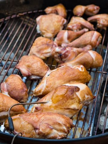 Grill Smoked Cut Up Chicken | DadCooksDinner.com