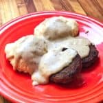 Sausage Gravy and Biscuits | DadCooksDinner.com